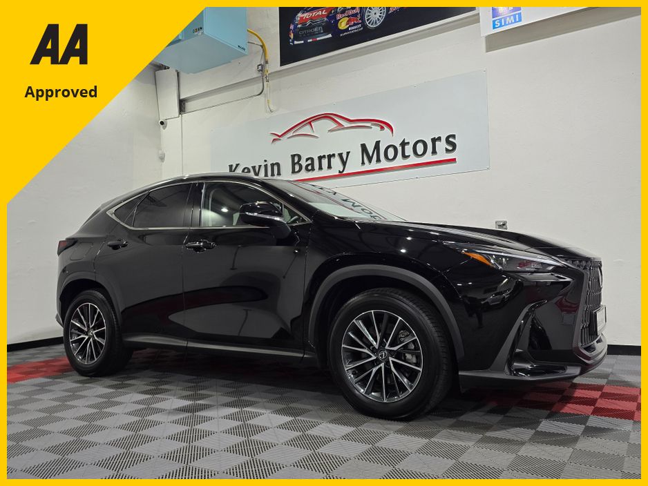 Image for 2024 Lexus NX 450H+ 2.5 PHEV PREMIUM PACK 4WD AUTOMATIC **ONE OWNER / HIGH SPEC / ADAPTIVE CRUISE CONTROL / BLIND SPOT ASSIST / ELECTRIC BOOTLID / FULL BLACK LEATHER / HEATED FRONT SEATS / WIRELESS PHONE CHARGING**