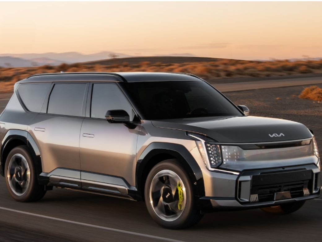 Image for 2026 Kia EV9 EV9 earth x Commercial, **99.8 kwh battery** **3 year AA** **7 YEAR WARRANTY** **3.9% FINANCE** Touch Screen Infotainment System, Bluetooth, 