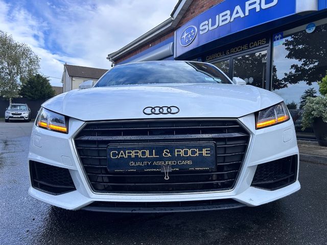 Image for 2016 Audi TT 2.0 TDI S LINE ULTRA-185 Stunning Ice-White | Nct & Tax | Top Trade-In Allowances | Assured Dealer Warranty | car data check Verified |