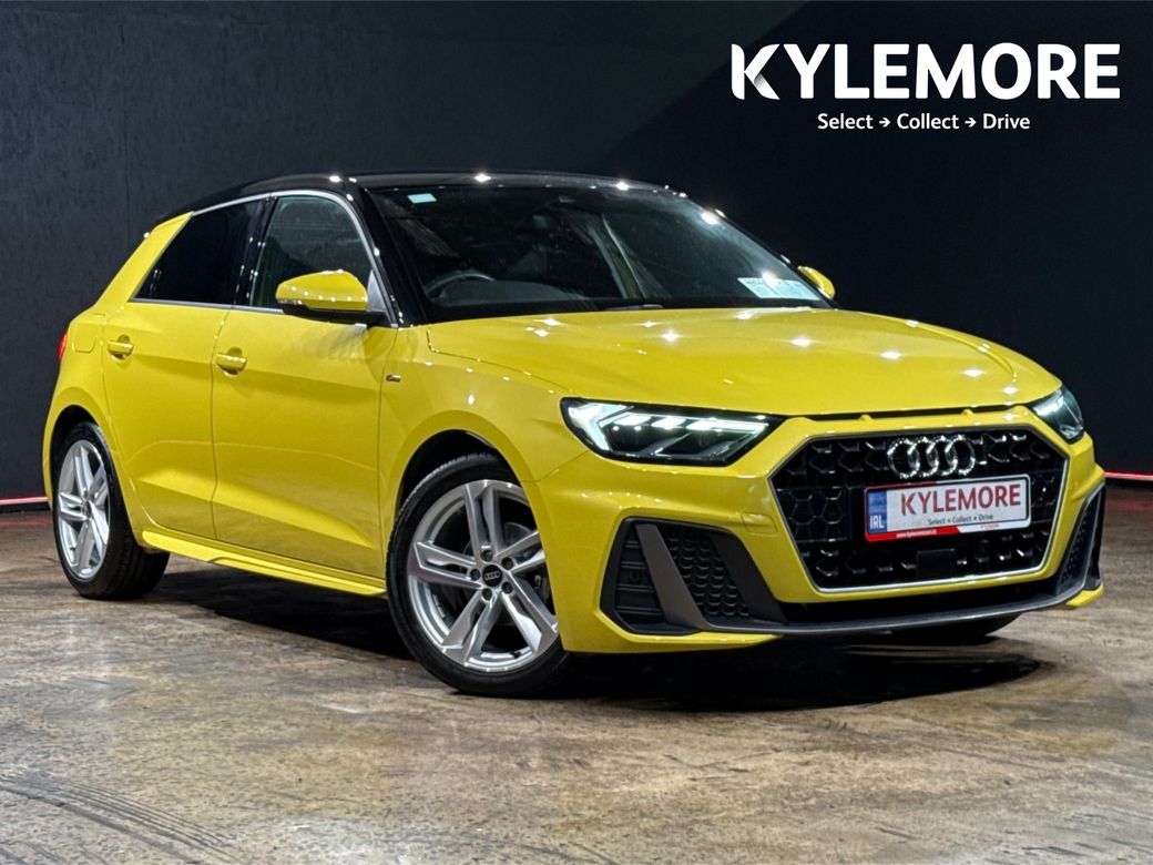 Image for 2022 Audi A1 S-LINE - YELLOW/BLACK TWO TONE - PADDLE SHIFT - CRUISE CONTROL - HEATED SEAT - DIGITAL DASH - REVERSE CAMERA