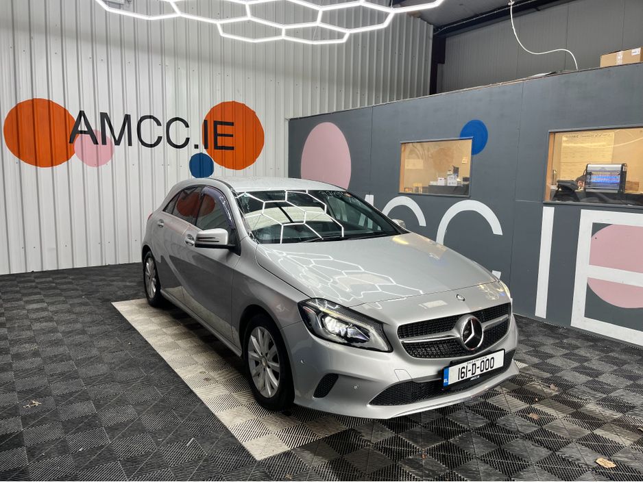 Image for 2016 Mercedes-Benz A Class €15950 2016 MERCEDES-BENZ A180 1.6 AUTOMATIC / CRUISE CONTROL / REVERSE CAMERA / ELECTRIC MEMORY & HEATED SEATS / PADDLE SHIFTERS AND MORE