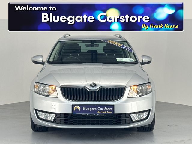 Image for 2017 Skoda Octavia COMBI STYLE 1.6 TDI 110HP**SEMI DIGITAL DASH**MULTIFUNCTIONAL STEERING WHEEL**MEDIA DISPLAY**BLUETOOTH**REVERSE CAMERA**PARKING SENSORS**DUAL CLIMATE CONTROL**BLACK CLOTH INTERIOR**