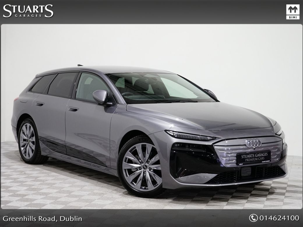 Image for 2025 Audi A6 Avant e-tron A6 AVANT SPORT, TYPHOON GREY METALLIC WITH FULL BLACK LEATHER: 83KW BATTERY WITH LESS THAN 100KM. 252 REGISTERED