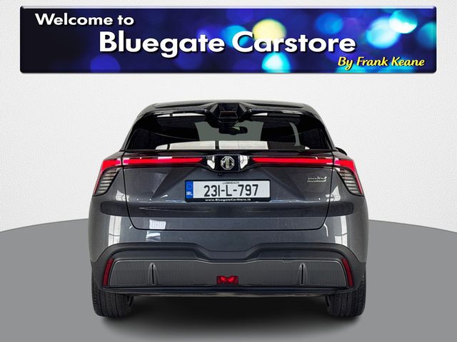 Image for 2023 MG MG4 ELECTRIC LR - EXCLUSIVE- 64KWH LR**DIGITAL DASH**MULTIFUNCTIONAL STEERING WHEEL**APPLE CARPLAY ANDROID AUTO**REVERSE CAMERA**KEYLESS START**HEATED HALF LEATHER INTERIOR**FINANCE ARRANGED**