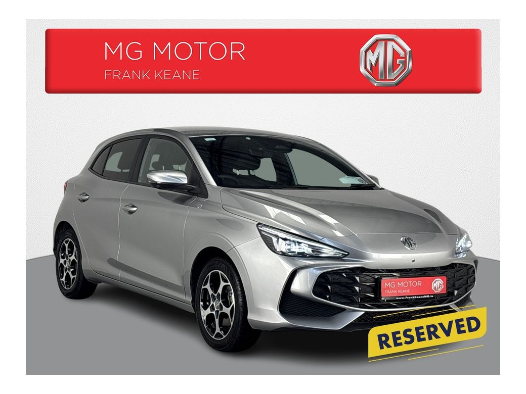 Image for 2025 MG MG3 EXCLUSIVE **LEATHER INTERIOR**HEATED STEERING WHEEL**HEATED SEATS**360 CAMERAS**PARKING SENSORS**APPLE CARPLAY**ANDROID AUTO**BLINDSPOT DETECTION**DRIVE MODES**TOUCHSCREEN INFOTAINMENT**