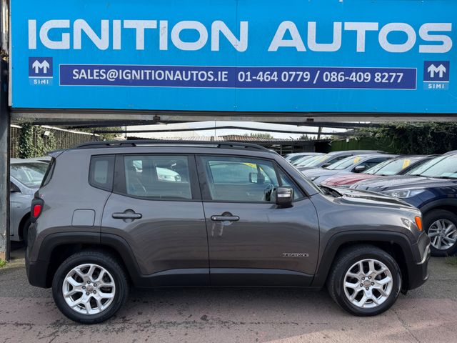 Image for 2018 Jeep Renegade 1.6 DIESEL, LONGITUDE, ONLY 57K MILES, LONG NCT, €200 TAX, FINANCE, WARRANTY, 5 STAR REVIEWS.