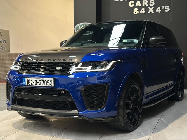 Image for 2018 Land Rover Range Rover Sport 5.0 V8 SVR 550BHP COMMERCIAL