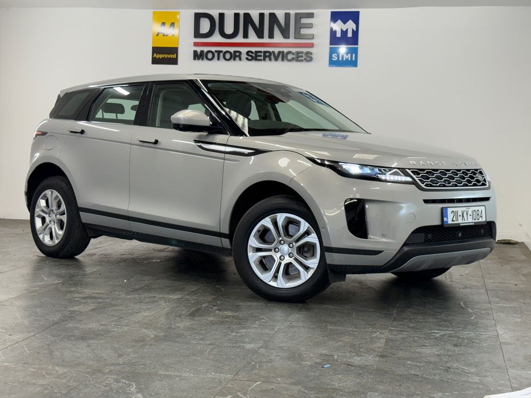 Image for 2021 Land Rover Range Rover Evoque **EVO 300PS P PHEV S**360 CAMERA**PAN ROOF**2 KEYS ** LANE ASSIST**DIGITAL CLUSTER **DIGITAL MULTI FUNCTION CENTRE CONSOLE **MULTI FUNCTION STEERING WHEEL **CRUISE CONTROL **GREY LEATHER HEATED