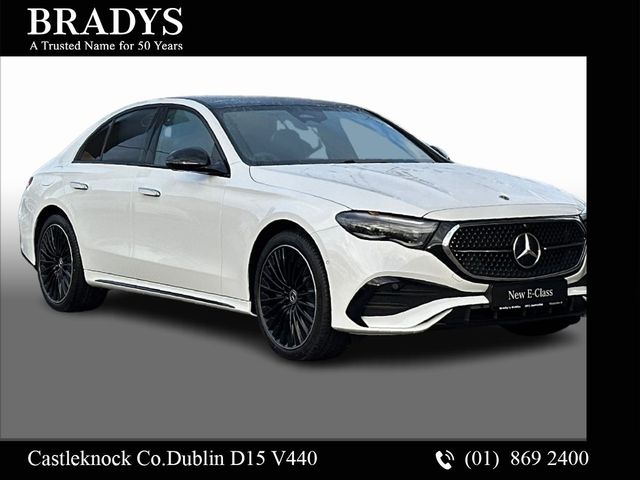 Image for 2026 Mercedes-Benz E Class E300de AMG Plus Premium Package--Hyperscreen, Panoramic Sunroof, Night Pack, 20" AMG Alloys, Leather Pack, Carbon Fibre Interior