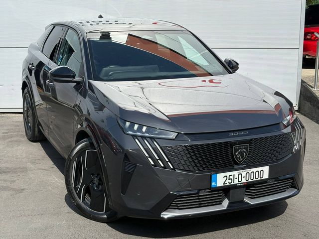 Image for 2025 Peugeot 3008 GT Line 73kwh Auto (210bhp) Tinted Glass, 20" Alloys, Camera, CarPlay, 1/2 Leather - First Registered March 2025 - Trade in Price €32, 888