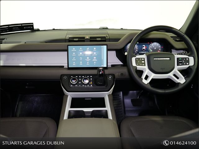 Image for 2025 Land Rover Defender 110 2.0 Si4 Phev S 300 - Adaptive Cruise , Driver assist Pack , Cold Climate Pack , Upgraded Alloys , Smart View Mirror, Spare Wheel Cover 