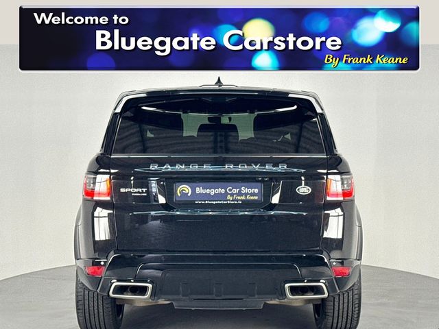 Image for 2022 Land Rover Range Rover Sport UPGRADED ALLOYS **HSE SILVR P4**PANORAMIC GLASSROOF**MERIDAN SOUNDSYTEM**BLACK LEATHER INTERIOR**FRONT HEATED ELECTRIC SEATS**TOUCH SCREEN INFOTAINMENT**APPLE CARPLAY**REVERSE CAMERA