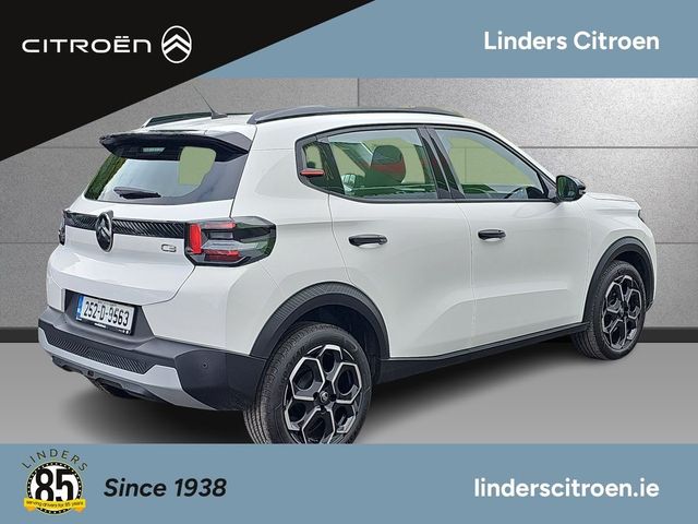 Image for 2025 Citroen C3 1.2L Turbo Petrol, Manual