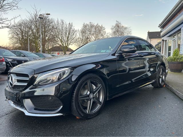 Image for 2015 Mercedes-Benz C Class C Series D AMG LINE 4DR Automatic - NCT '27 - Beautiful in Black - Trade-In Welcome - Assured Car with Warranty -