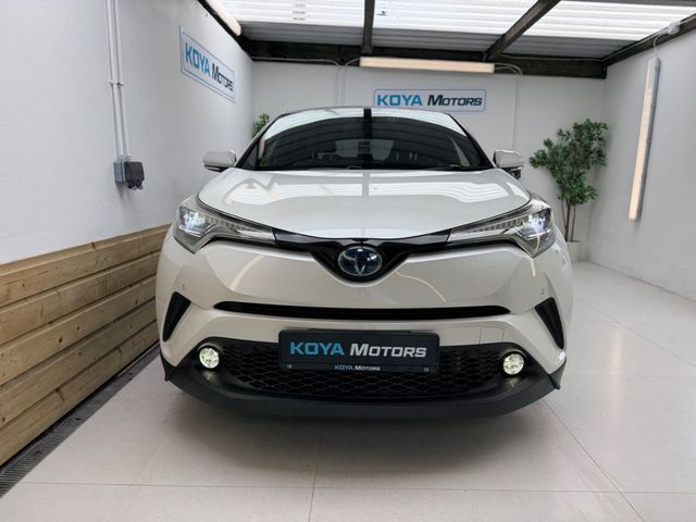 Image for 2018 Toyota C-HR 1.8 SOL PLUS CVT PETROL HYBRID *TOP SPEC* // WHITE PEARL CRYSTAL SHINE // HEATED HALF LEATHER // CRUISE CONTROL // PRIVACY PACK // REVERSING CAMERA // AUTO LIGHT ASSIST // GR SPORT WHEEL PACKAGE