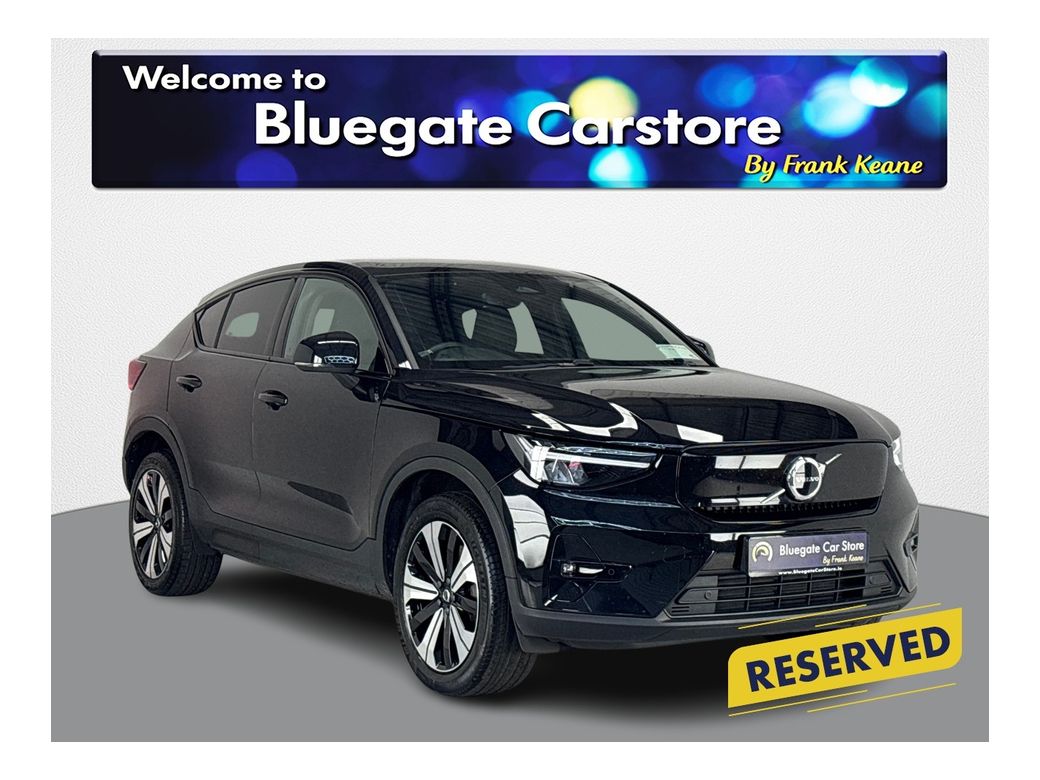 Image for 2023 Volvo C40 EV PLUS **FULL BLACK CLOTH INTERIOR**PARKING SENSORS**REVERSE CAMERA**FRONT HEATED SEATS**HEATED STEERING WHEEL**LANE ASSIST**TOUCHSCREEN INFOTAINMENT SYSTEM**OFF-ROAD MODE**PANORAMIC SUNROOF**