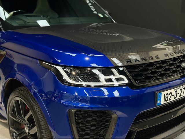 Image for 2018 Land Rover Range Rover Sport 5.0 V8 SVR 550BHP COMMERCIAL
