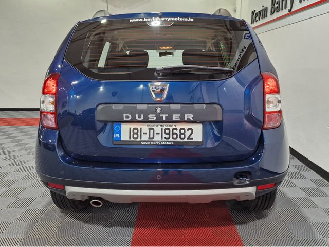 Image for 2018 Dacia Duster 1.5CDi PRESTIGE 110BHP 6 SPEED MANUAL **ORIGINAL IRISH CAR / LOW MILEAGE / 16" ALLOYS / CRUISE CONTROL / SAT NAV / REAR PARKING ASSIST / REVERSE CAMERA / FULL SERVICE RECORD**