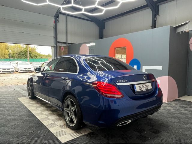 Image for 2018 Mercedes-Benz C Class €23950! 2018 MERCEDES C CLASS C220D AUTOMATIC AMG-LINE / REVERSE CAMERA / HEATED LEATHER INTERIOR