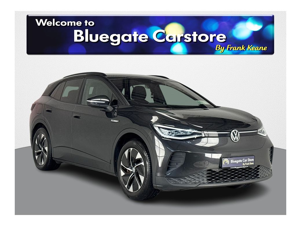 Image for 2021 Volkswagen ID.4 PRO 150 KW BUSINESS 77KWH 204BHP**FRONT HEATED SEATS**HEATED MULTIFUNCTIONAL STEERING WHEEL**TOUCH SCREEN MEDIA DISPLAY**REVERSE CAMERA**HALF ALCANTARA INTERIOR WITH BROWN LEATHER**FINANCE ARRANGED**
