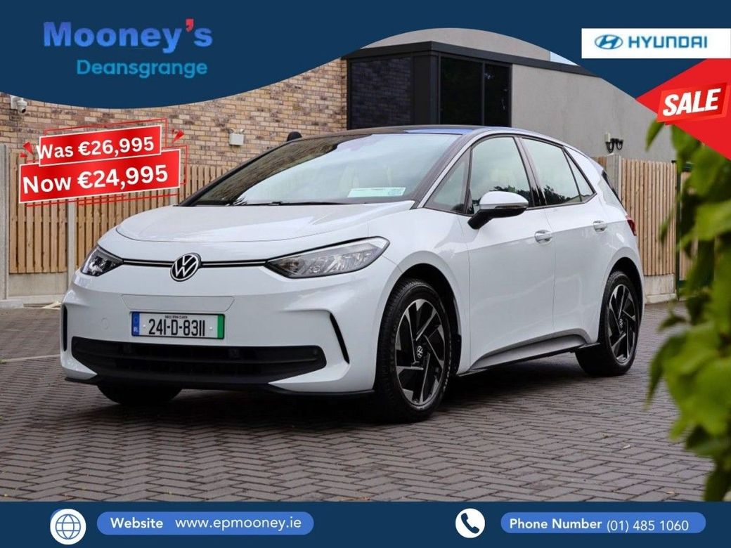 Image for 2024 Volkswagen ID.3 Pro 204HP 58kWh, ELECTRIC VALUE