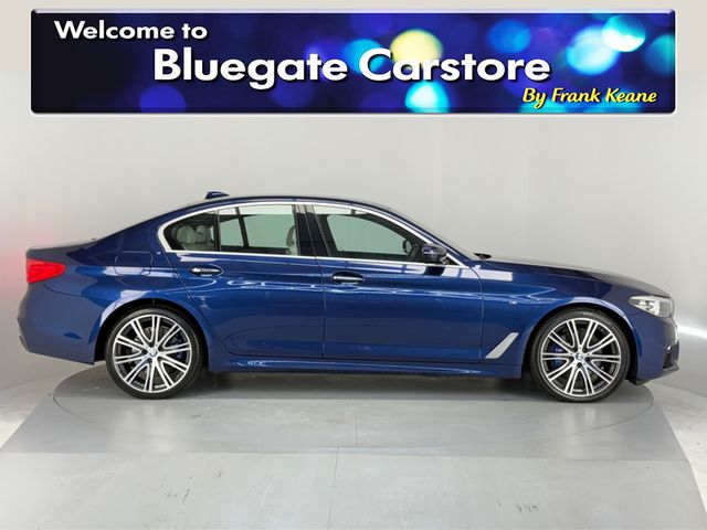 Image for 2017 BMW 5 Series D XDRIVE M SPORT 530D**NEW NCT**MULTIFUNCTIONAL STEERING WHEEL**TOUCH SCREEN MEDIA DISPLAY**REVERSE CAMERA**PARKING SENSORS**FRONT HEATED ELECTRIC SEATS**CREAM LEATHER INTERIOR**SATNAV**DRIVE MODES**