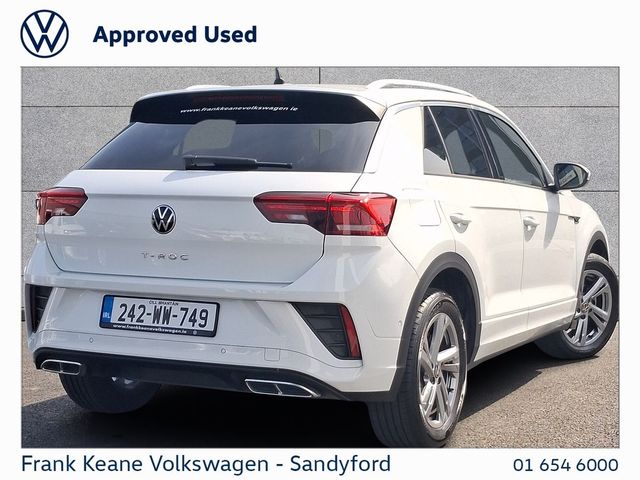 Image for 2024 Volkswagen T-Roc *R-Line* 1.0TSI 116HP Manual @Frank Keane Volkswagen South Dublin