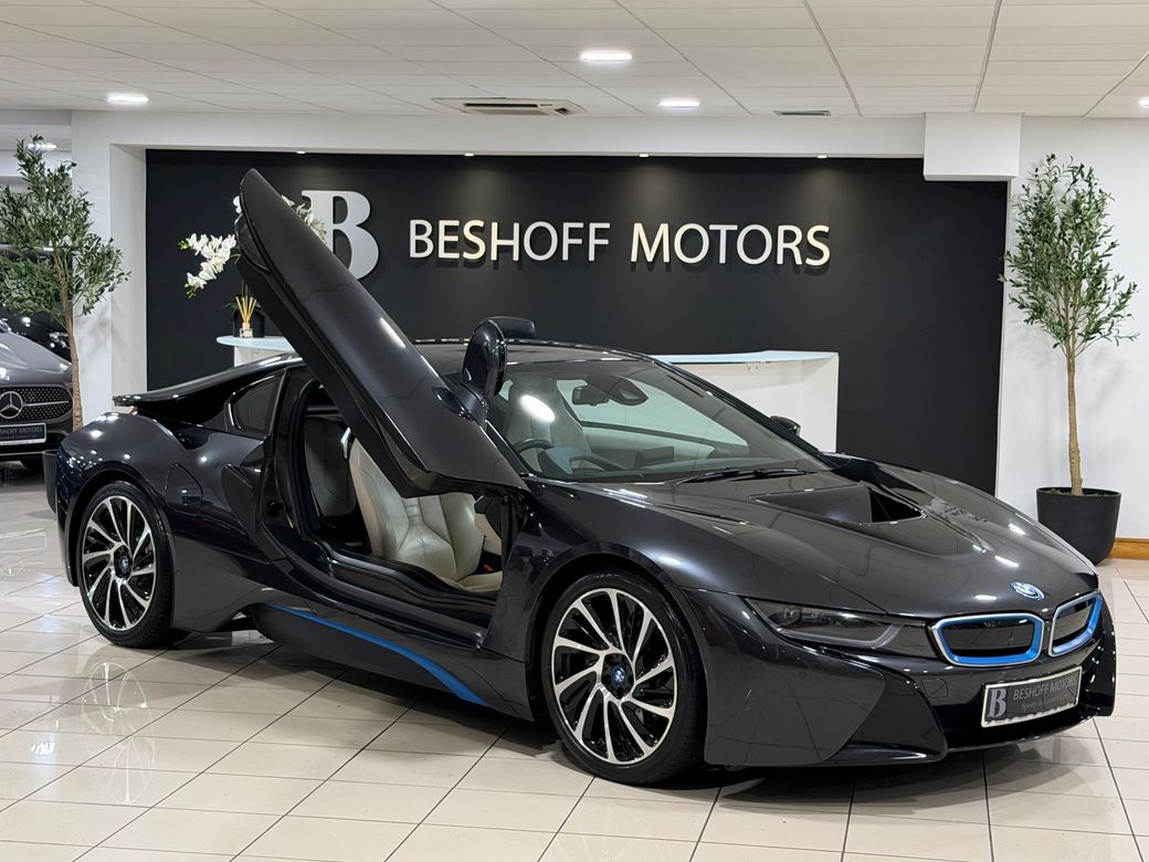 Image for 2014 BMW i8 1.5 HYBRID COUPE=HUGE SPEC//LOW MILES=JUST SERVICED BY BMW//142 REG=ONLY €170 ANNUAL ROAD TAX//TAILORED FINANCE PACKAGES AVAILABLE=TRADE INS WELCOME