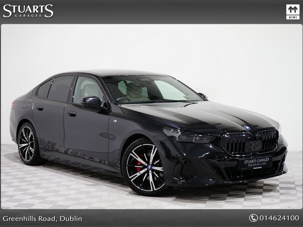 Image for 2025 BMW 5 Series 3 X PACKS: PRO PACK, TECH PLUS PACK, COMFORT PACK AND 20” 939 AERO ALLOYS, SAPPHAIRE BLACKMETALLIC AND IVORY VEGANZA INTERIOR