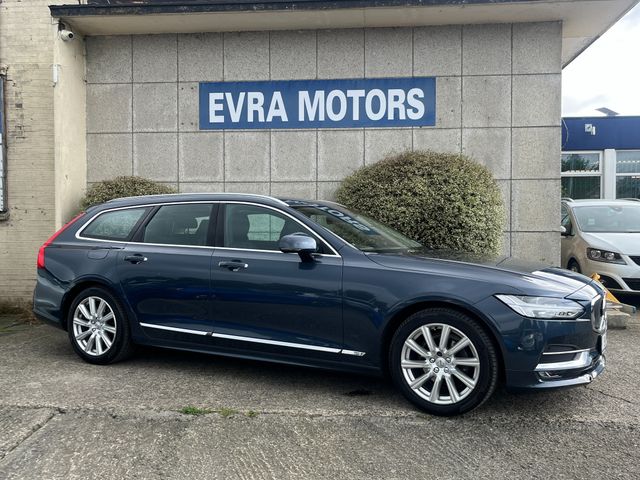 Image for 2019 Volvo V90 D4 INSCRIPTION AUTOMATIC 2.0 DIESEL //HIGH SPEC//FULL VOLVO HISTORY//LOW MILES//FULL LEATHER HEATED ELECTRIC MEMORY SEATS//HARMAN KARDON SOUND//PILOT ASSIST//HEATED STEERING WHEEL//