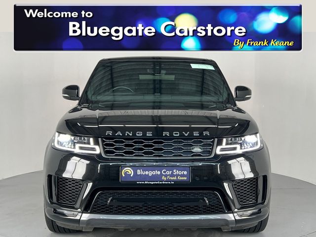 Image for 2022 Land Rover Range Rover Sport UPGRADED ALLOYS PHOTOS TO FOLLOW**HSE SILVR P4**PANORAMIC GLASSROOF**MERIDAN SOUNDSYTEM**BLACK LEATHER INTERIOR**FRONT HEATED ELECTRIC SEATS**TOUCH SCREEN INFOTAINMENT**APPLE CARPLAY**REVERSE CAMERA