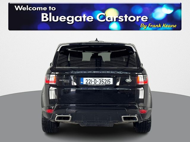 Image for 2022 Land Rover Range Rover Sport 2.0 P400E HSE**PANORAMIC ROOF**NEW 22"ALLOYS**BLACK LEATHER INTERIOR**FRONT HEATED ELECTRIC SEATS**MERIDIAN SOUND SYSTEM**TOUCH SCREEN CLIMATE CONTROL**TOUCH SCREEN INFOTAINMENT**REVERSE CAMERA**