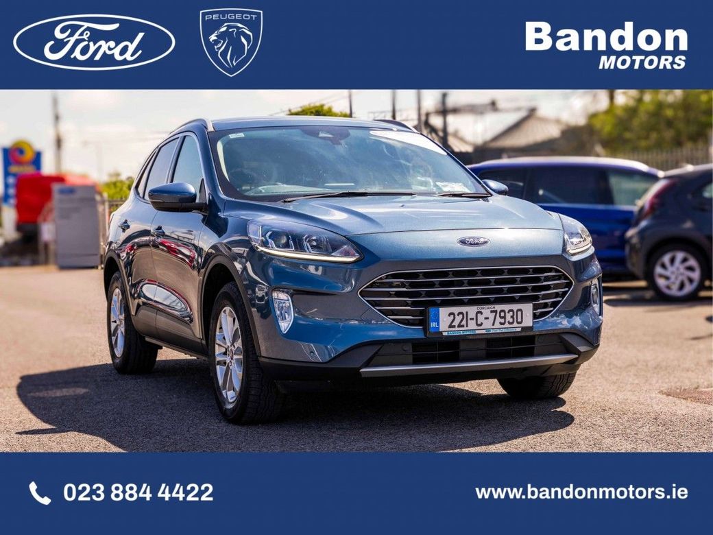 Image for 2022 Ford Kuga 2022 Kuga Ford - Blue 2.5 Duratec 190PS FHEV Titanium Auto
