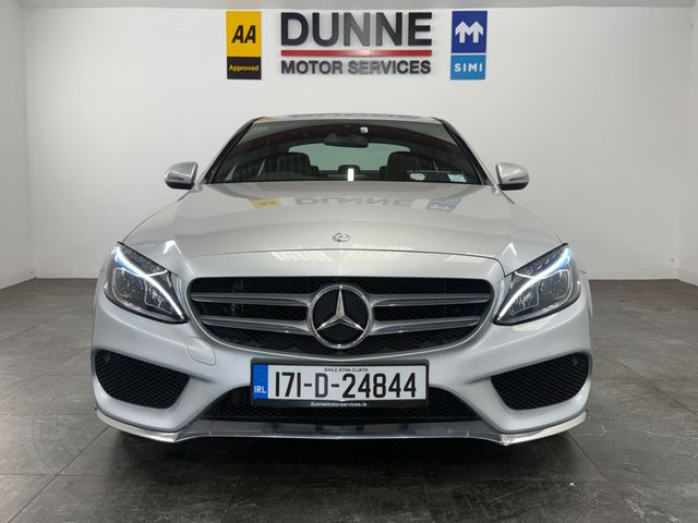 Image for 2017 Mercedes-Benz C Class **C180 **AMG **MULTI FUNCTION STEERING WHEEL **ADAPTIVE CRUISE CONTROL **MULTI FUNCTION CENTRE CONSOLE **DUAL DIGITAL CLIMATE CONTROL **AUTO START STOP **LED HEADLIGHTS / TAILIGHTS **BLEUTOOTH RADIO *