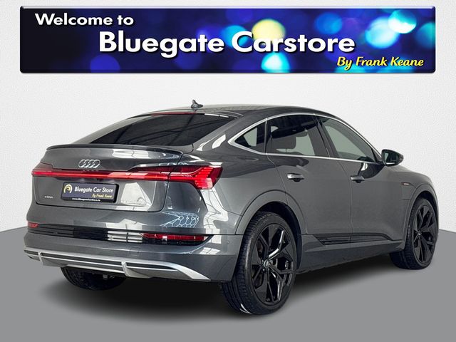 Image for 2022 Audi e-tron S LINE 55 QUATTRO SPORTBACK**NEW 22'' BLACK ALLOYS**HEATED LEATHER SEATS**TOUCH SCREEN MEDIA DISPLAY**APPLECARPLAY**REVERSE CAMERA**DRIVE SELECT MODES**ELECTRIC TAILGATE**FINANCE ARRANGED**