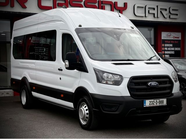 Image for 2023 Ford Transit 460 LEADER L4H3 ECOBLUE // 17 SEATER MINIBUS // 232 REG MINIBUS WITH AUTOMATIC TRANSMISSION // SAME DAY FINANCE