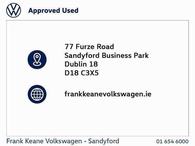 Image for 2019 Volkswagen T-Roc *Design* 1.0 TSI 115bhp @Frank Keane Volkswagen South Dublin