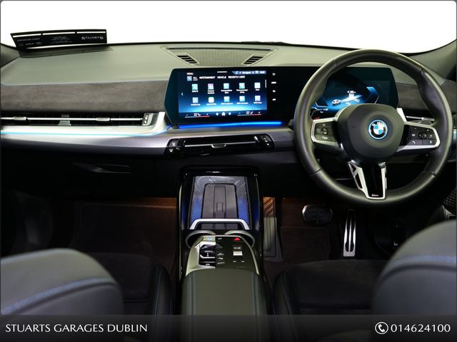 Image for 2024 BMW iX2 **TECH PACK** IX2 M-SPORT FINISHED IN SKYSCRAPER GREY METALLIC, LEATHER AND ALCANTARA INTERIOR, HEATED SEATS, FOLDING MIRRORS, 