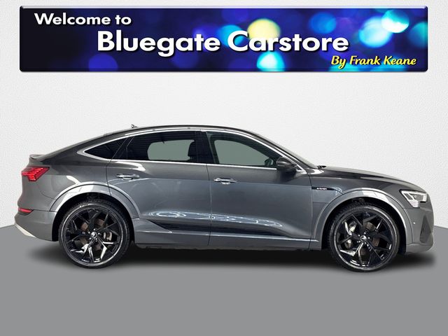 Image for 2022 Audi e-tron S LINE 55 QUATTRO SPORTBACK**NEW 22'' BLACK ALLOYS**HEATED LEATHER SEATS**TOUCH SCREEN MEDIA DISPLAY**APPLECARPLAY**REVERSE CAMERA**DRIVE SELECT MODES**ELECTRIC TAILGATE**FINANCE ARRANGED**