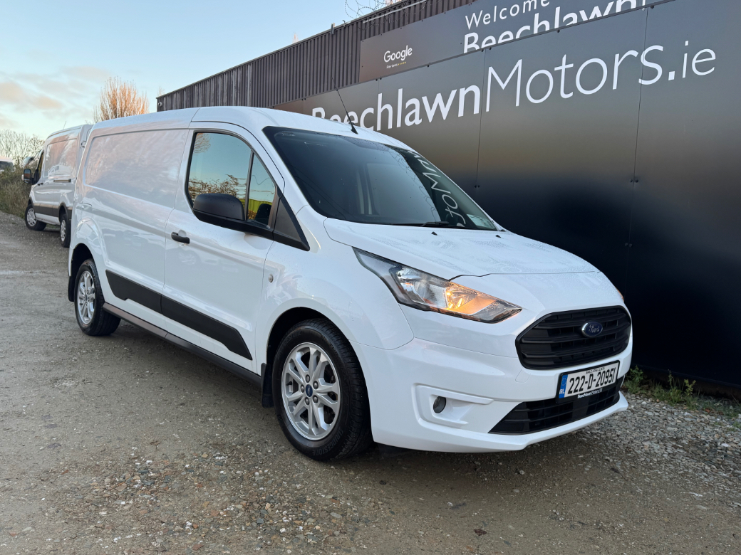 Image for 2022 Ford Transit Connect TREND 1.5 TDCI 120 PS LWB 250 // PRICE EXCL. VAT // ALLOY WHEELS, BODY COLOURED BUMPERS AND MIRRORS // STUNNING CONDITION // 10/26 CVRT // TIMING BELT/WATER PUMP REPLACED // 
