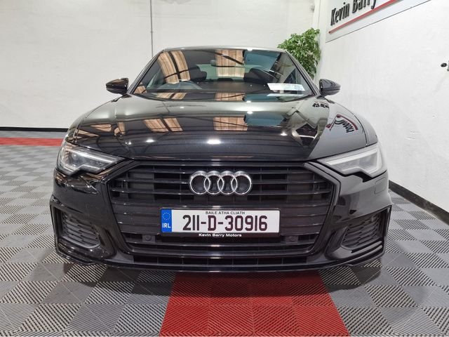 Image for 2021 Audi A6 40TDi S LINE BLACK EDITION 204BHP AUTOMATIC **LOW MILEAGE / TOP SPEC / 20" ALLOYS / APPLE CARPLAY / CRUISE CONTROL / ELECTRIC & MEMORY SEATS / SAT NAV / REVERSE CAMERA / WIRELESS PHONE CHARGING**
