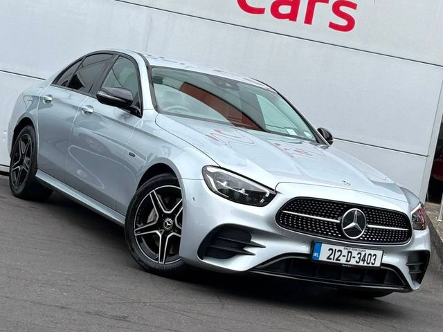 Image for 2021 Mercedes-Benz E Class E300e AMG Line Plug in Hybrid, 18" Alloys, Grey Leather, Privacy, Heated Seats, Reverse Camera, Sat Nav, First Registered in July 2021 - Trade in Price €36, 999.