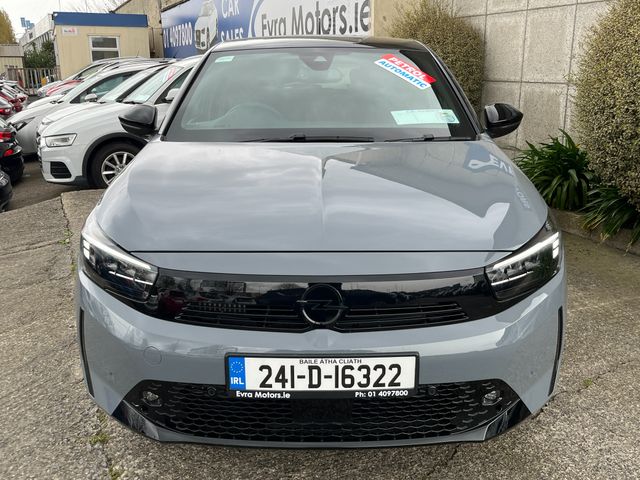 Image for 2024 Opel Corsa GS AUTOMATIC 1.2 PETROL //LOW MILES//REVERSE CAMERA//HEATED SEATS AND STEERING WHEEL//BLIND SPOT WARNING//