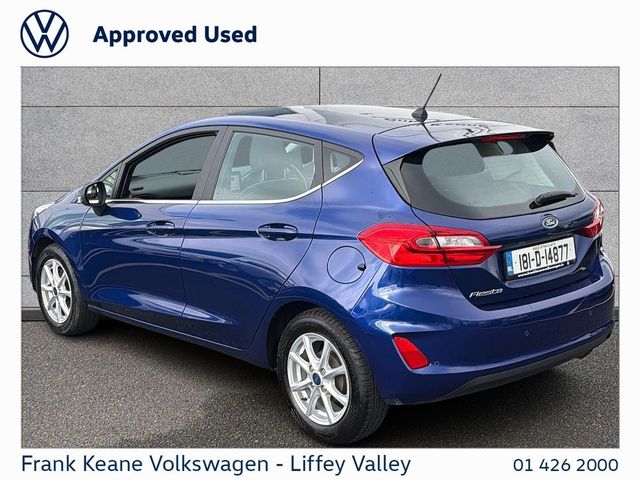 Image for 2018 Ford Fiesta TITANIUM 1.1L 85 PS *BLUE* *12 MONTHS FRANK KEANE WARRANTY* *FINANCE AVAILABLE*