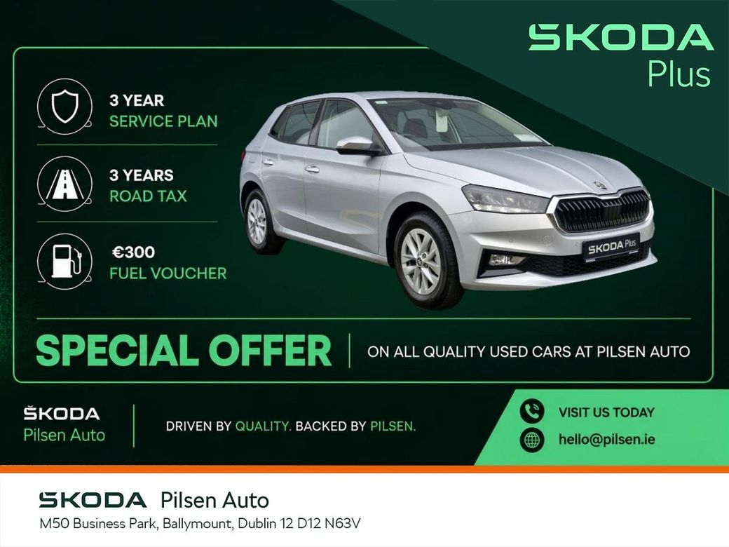 Image for 2025 Skoda Fabia (33) FABIA SELECTION 1.0MPI 80HP