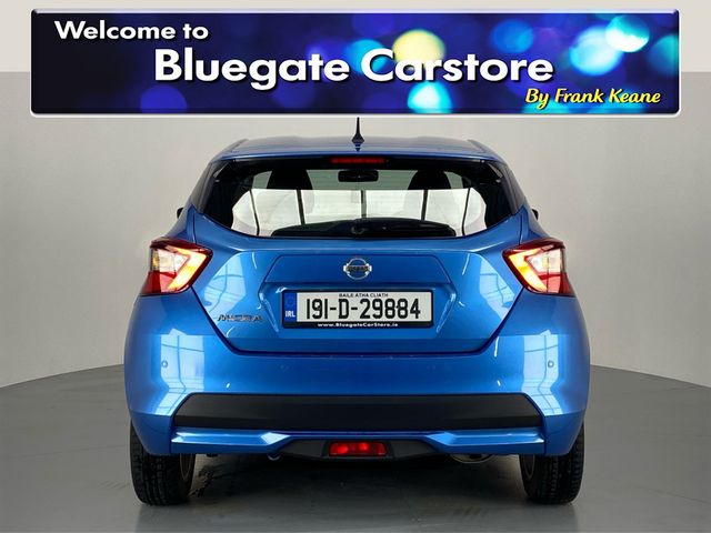 Image for 2019 Nissan Micra 1.0 SV 195**Semi Digital Dash**Touchscreen Media**Parking Sensors**Black Cloth Interior**Multifunctional Steering Wheel**USB Connector**Electric Front Windows**Isofix**6 Month Warranty**