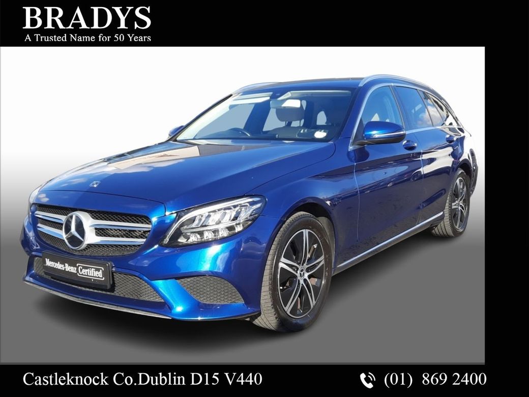Image for 2021 Mercedes-Benz C Class C 200d Estate Avantgarde--Beige Leather Interior