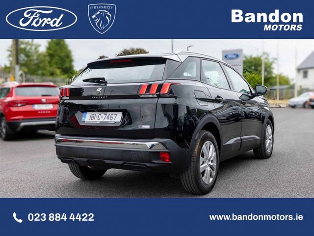 Image for 2018 Peugeot 3008 2018 Peugeot 3008 Black 1.2 PureTech 130bhp S&S Active