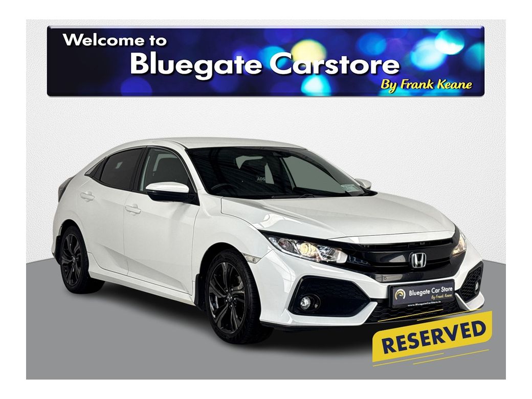 Image for 2018 Honda Civic 1.6 I-DTEC**NEW NCT**MULTIFUNCTIONAL STEERING WHEEL**DIGITAL DASH**TOUCH SCREEN MEDIA DISPLAY**REVERSE CAMERA**BLACK CLOTH INTERIOR**ELECTRIC HANDBRAKE**BLUETOOOTH**FINANCE ARRANGED**