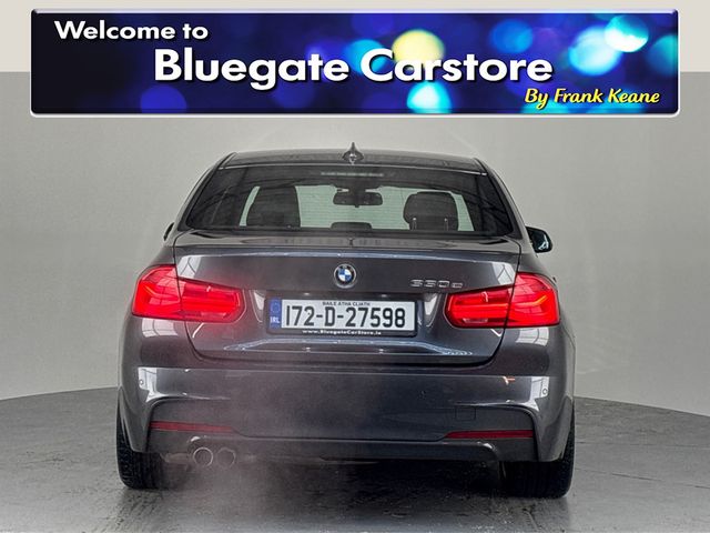 Image for 2017 BMW 3 Series F30 E M SPORT**BLACK LEATHER INTERIOR**MULTIFUNCTIONAL STEERING WHEEL**PARKING SENSORS**BLUETOOTH PHONE CONNECTIVITY**M SPORT STYLING**M SPORT INTERIOR**ISOFIX**FINACE AVAILABLE**